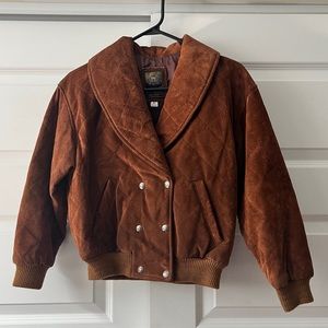 Gorgeously soft vintage Laurence Roy Bomber Jacket - Women’s S | Unisex XS